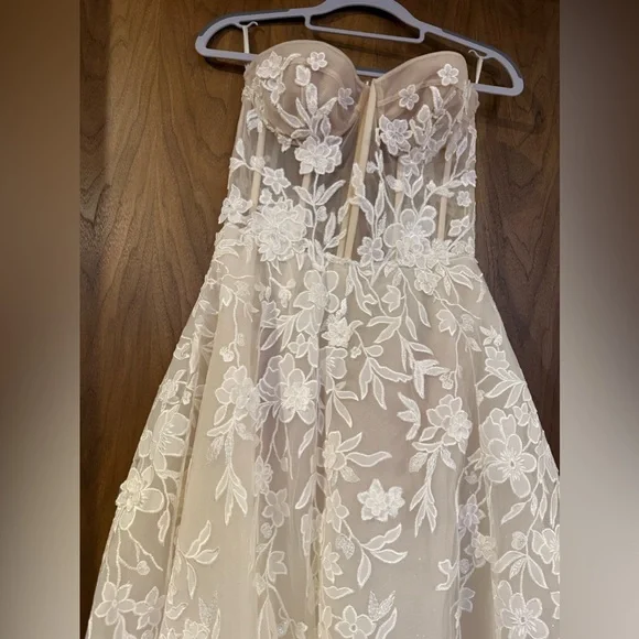 BERTA Wedding Corset Dress 2024 New Collection Sz 42